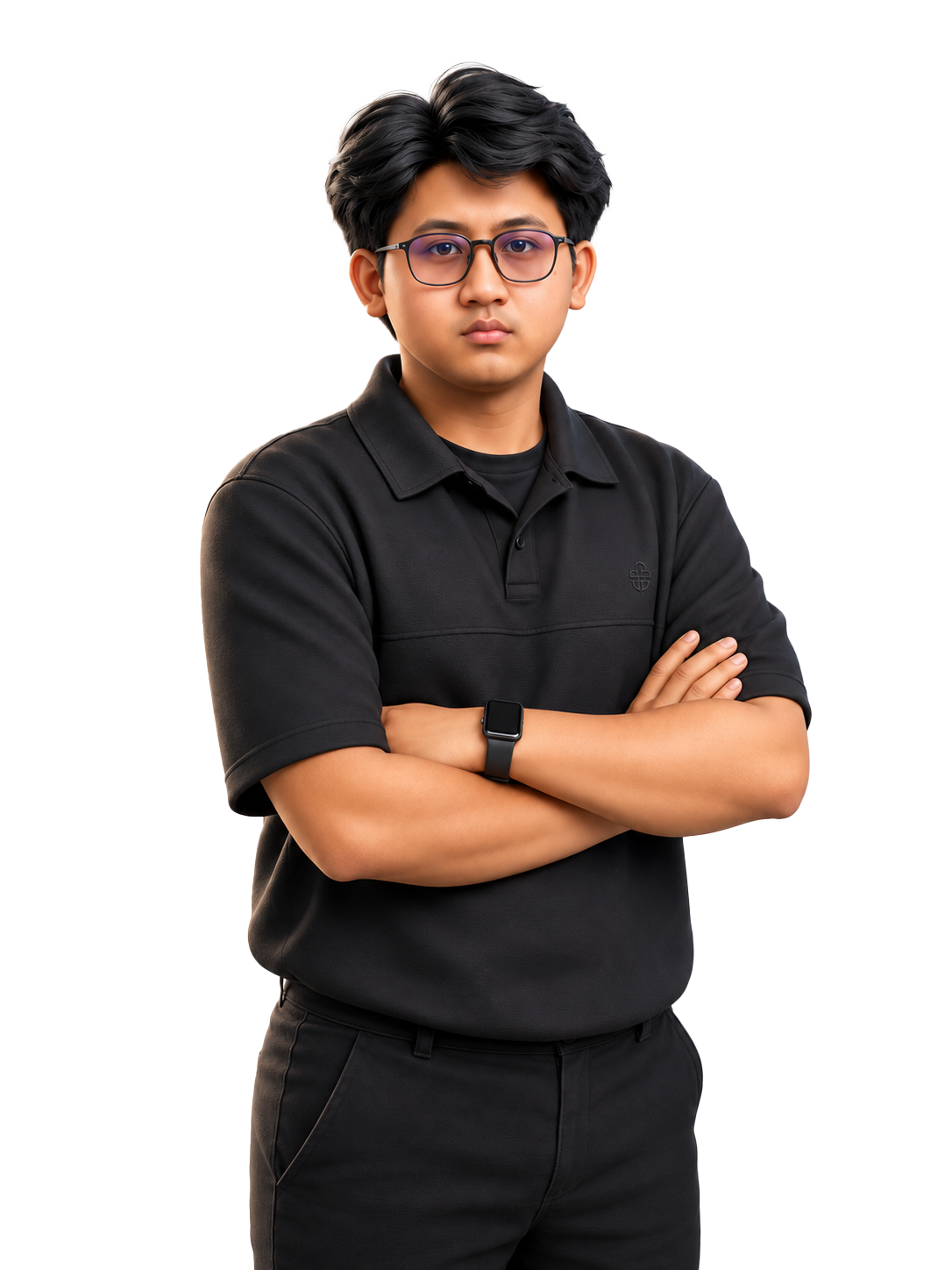 Wisnu Fadhilah crossed arms portrait