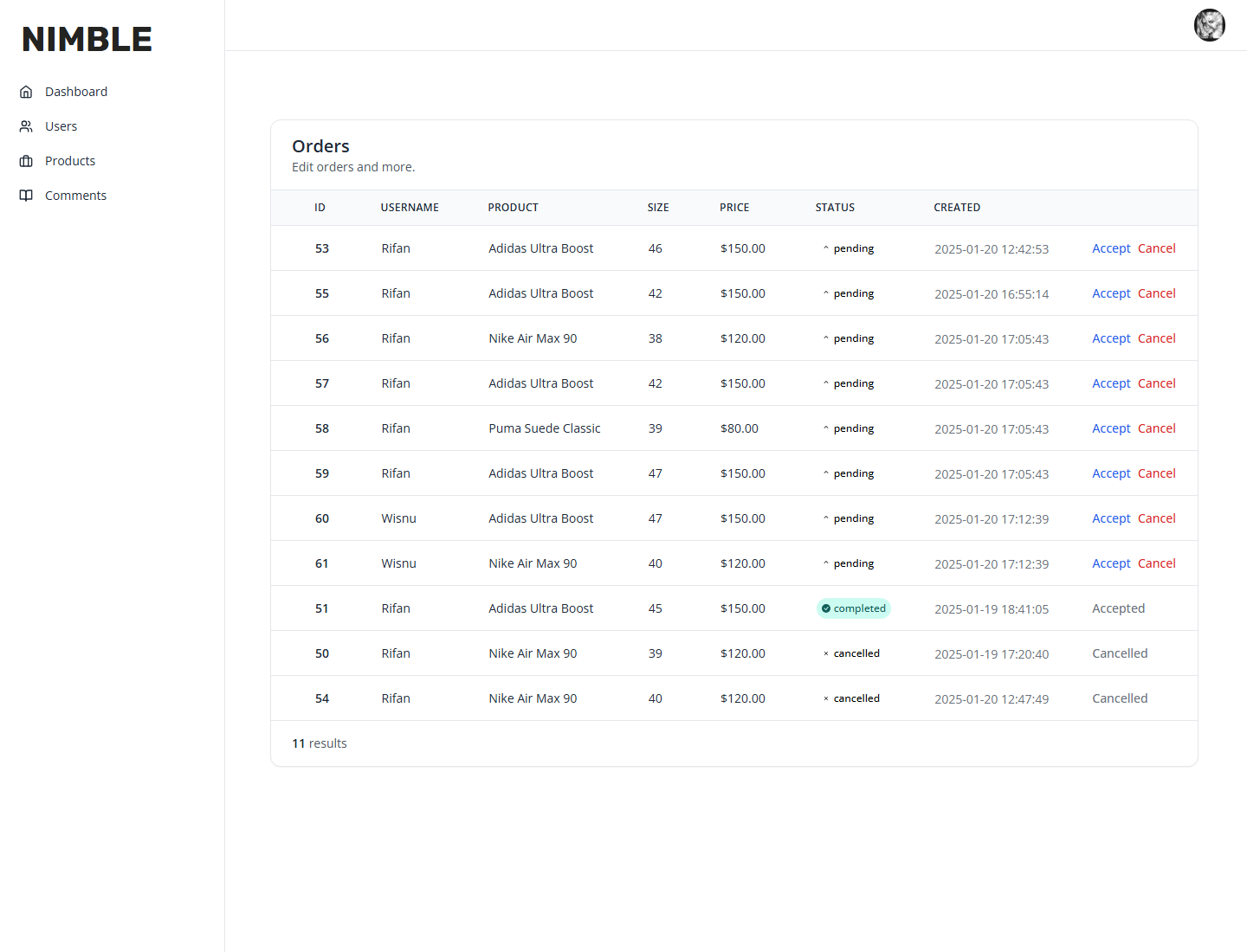 Nimble Store screenshot 5